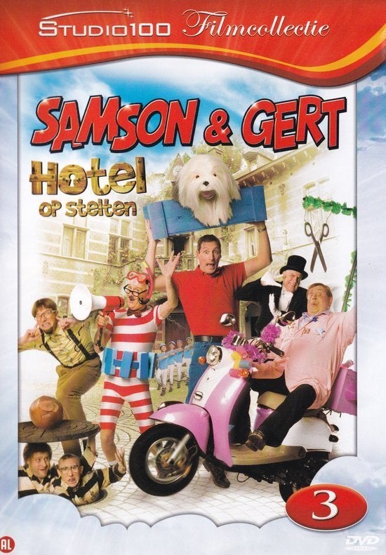 Dvd - Samson & Gert - Hotel op stelten, Cd's en Dvd's, Dvd's | Kinderen en Jeugd, Ophalen of Verzenden, Avontuur