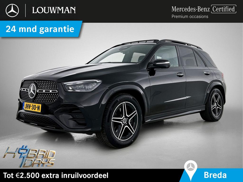 Mercedes-Benz GLE 400 e 4MATIC AMG Plug-In Hybride AMG Line, Auto's, Mercedes-Benz, Automaat, Zwart, Zwart, Hybride Elektrisch/Benzine