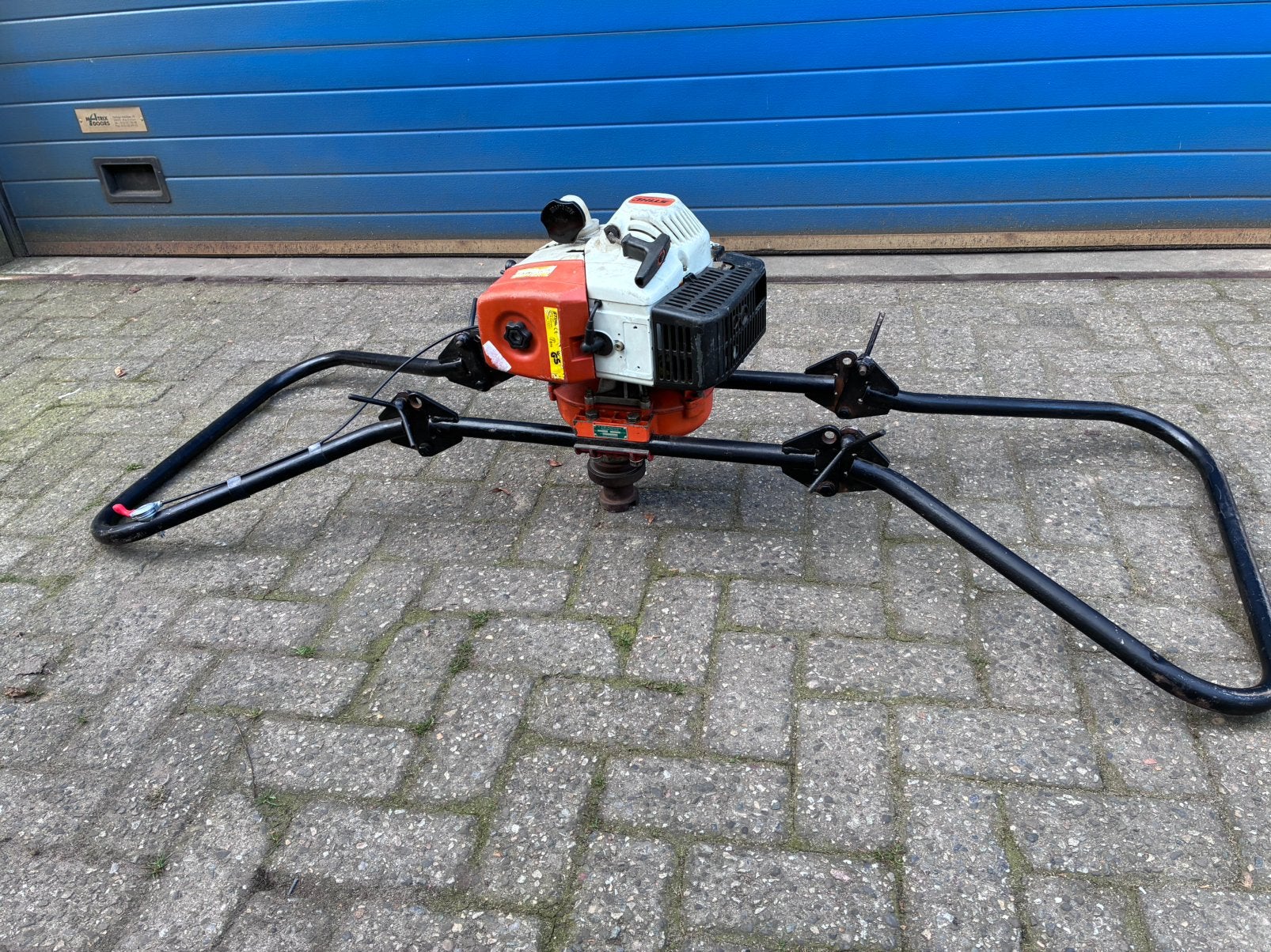 Grondboor Stihl PT360, Ophalen, Gebruikt
