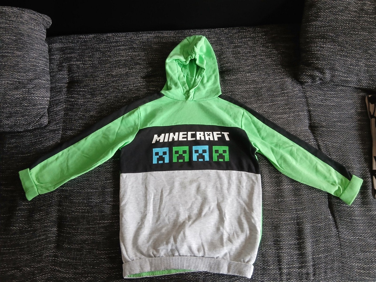 Trui minecraft voor 12/13 jarige., Kinderen en Baby's, Kinderkleding | Maat 158, Trui of Vest, Zo goed als nieuw, Jongen, Ophalen
