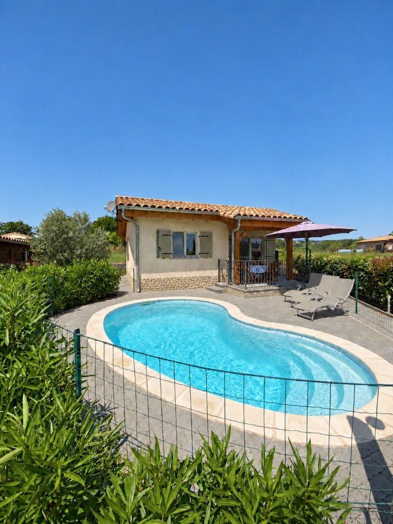 Vakantiewoning met privézwembad in de wijngaard (Ardeche), Vacances, Propriétaire, Maison de campagne ou Villa, Machine à laver