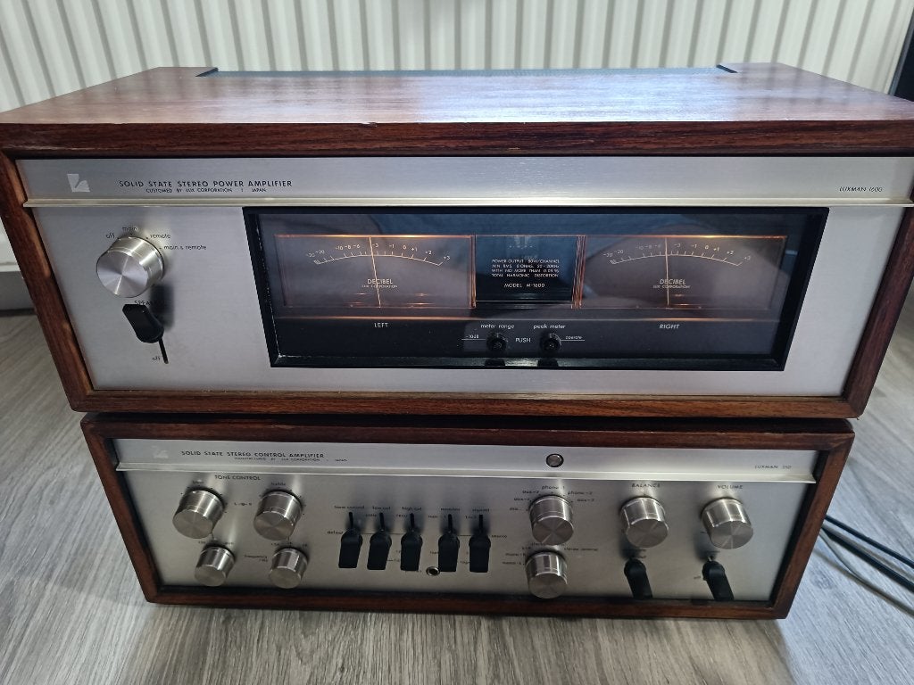 Luxman CL-350 & M-1600 Vintage High-End Versterker Set, TV, Hi-fi & Vidéo, Amplificateurs & Ampli-syntoniseurs, Autres marques