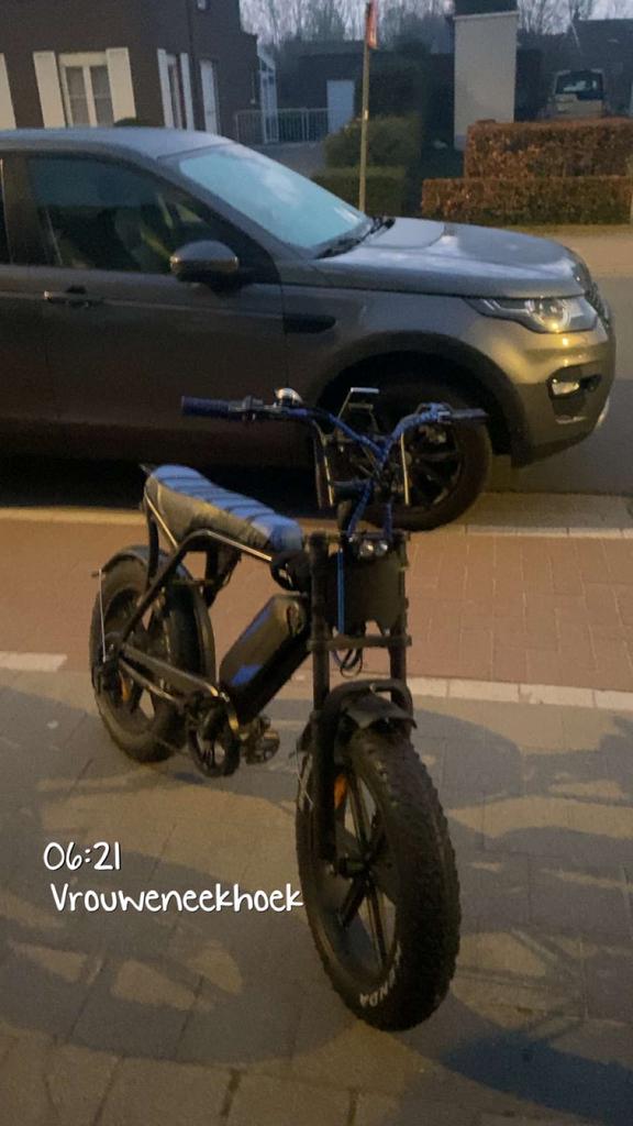Fatbike v8 modded, Ophalen, Zo goed als nieuw