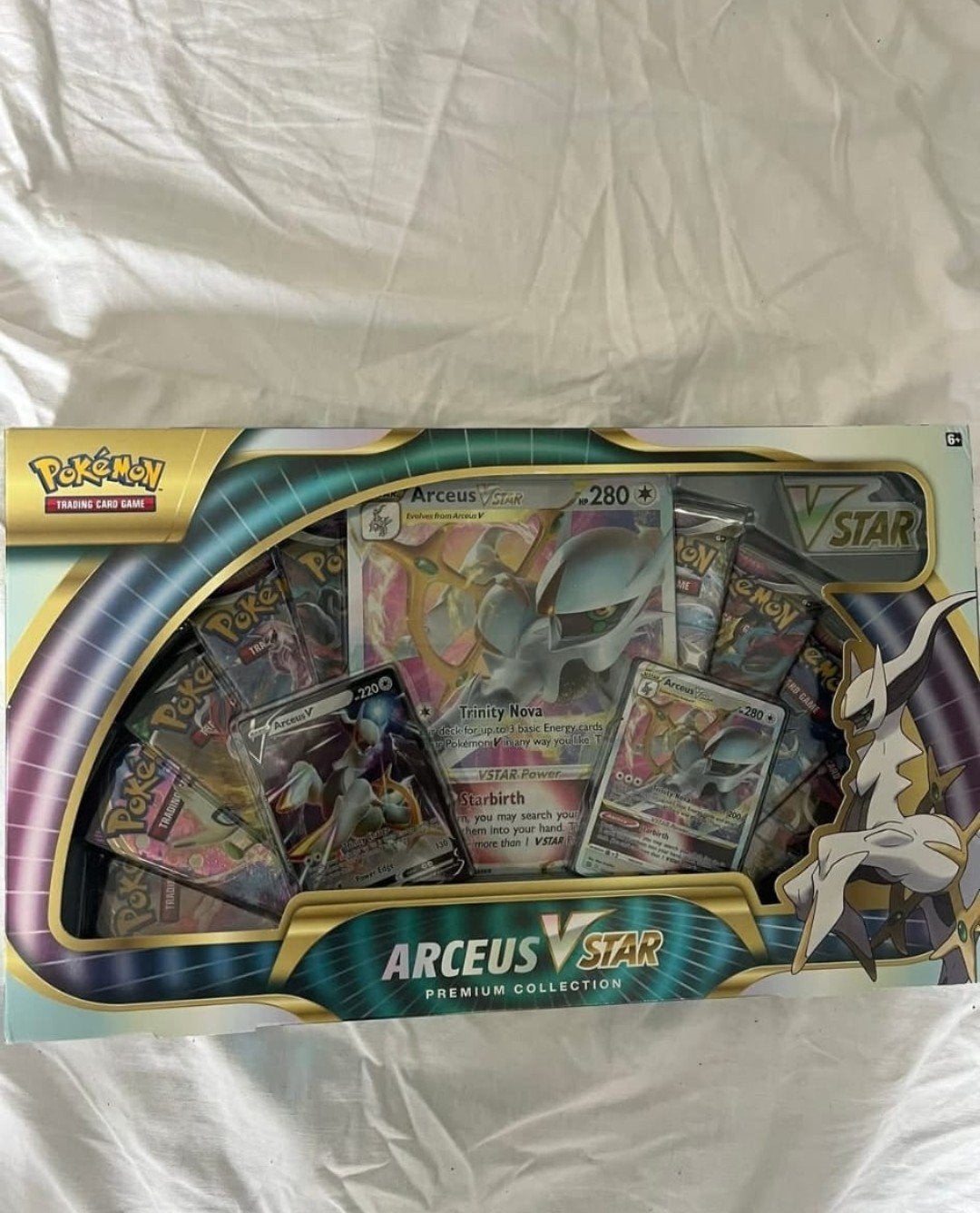 Collection haut de gamme Arceus VStar, Enlèvement