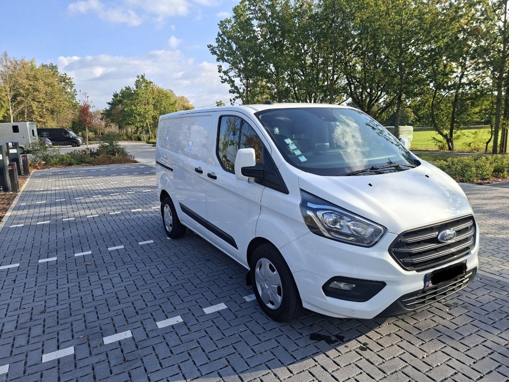Ford transit custom, 1995 cc, Wit, Leder, 95 kW