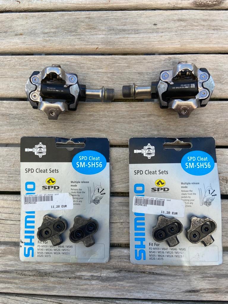 Shimano PD-M8100, Vélos & Vélomoteurs, Vélos Pièces, Pédalier ou Pédales, Enlèvement ou Envoi, Acier, Utilisé