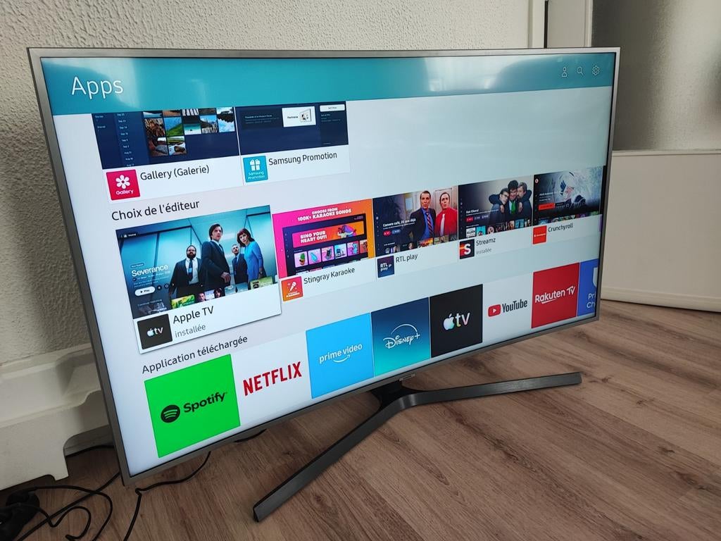 SMART TV SAMSUNG INCURVÉE LED 4K UHD 55 POUCES 140 CM WIFI, LED, Enlèvement, Samsung, 4k (UHD)