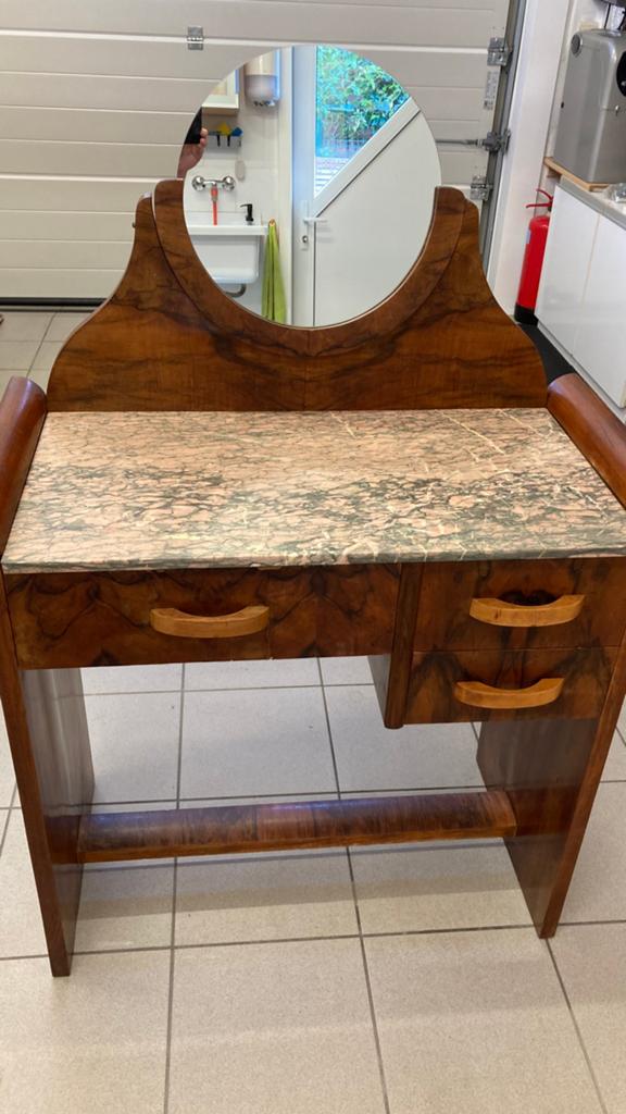 Oud kappers tafeltje, Antiek en Kunst, Ophalen of Verzenden