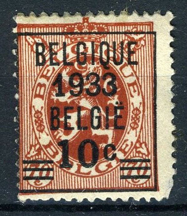 (B) 375 MNH 1933 - Heraldieke leeuw, Postzegels en Munten, Postzegels | Europa | België, Verzenden, Postfris, Postfris