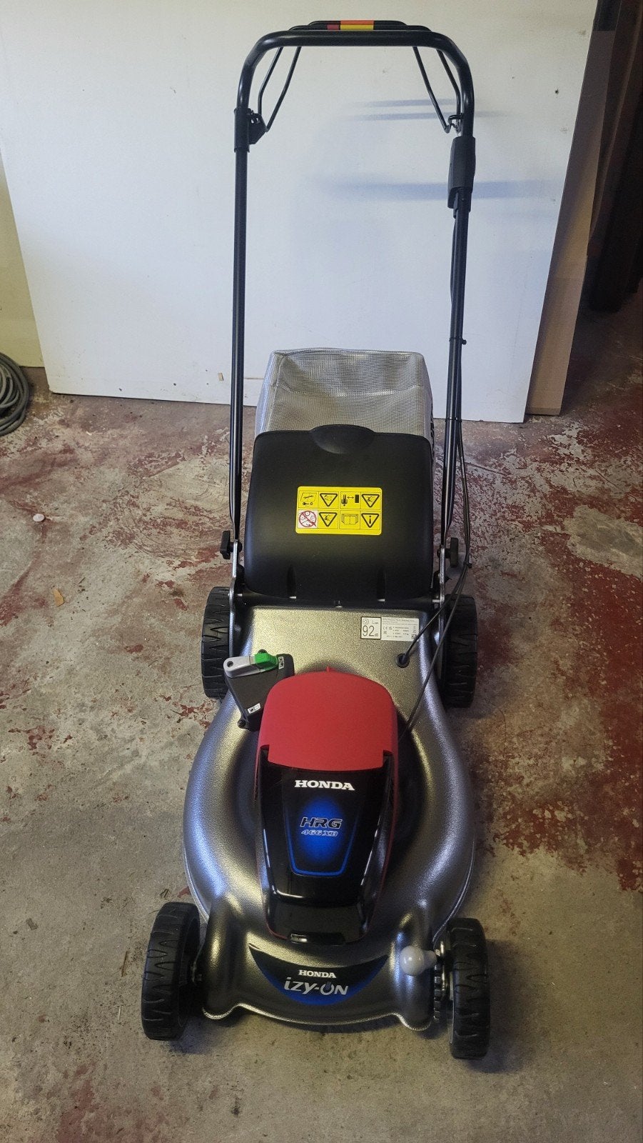 Nieuwe Honda hrg 466xb op accu, Tuin en Terras, Grasmaaiers, Ophalen