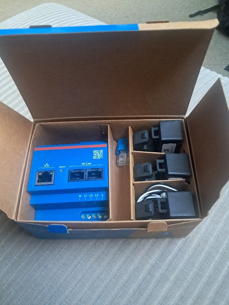 Compteur d'énergie Victron VM-3P75CT, Electroménager, Enlèvement, Neuf