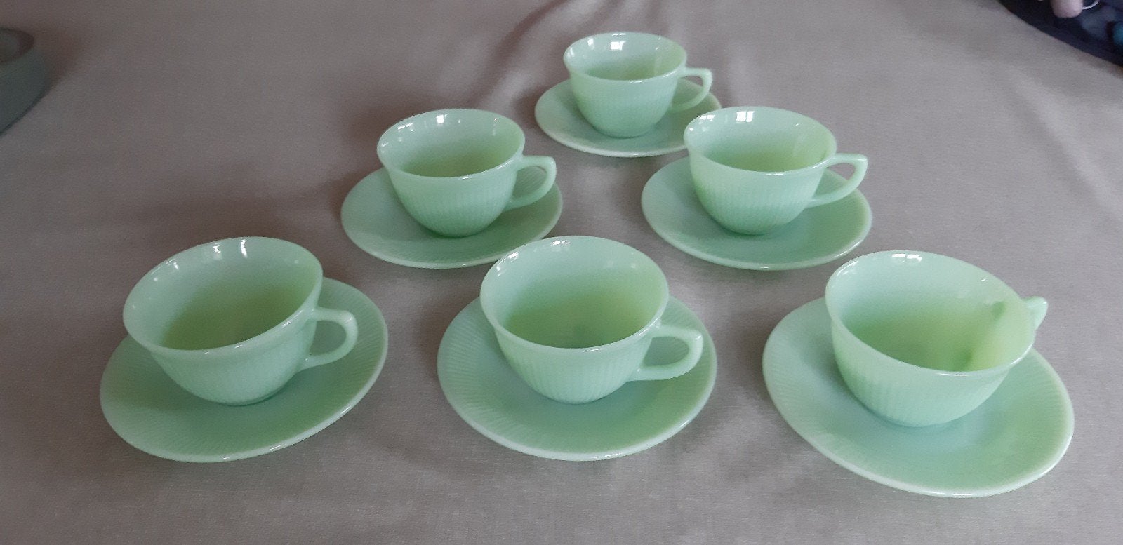 Vintage Fireking Ovenware servies, Ophalen