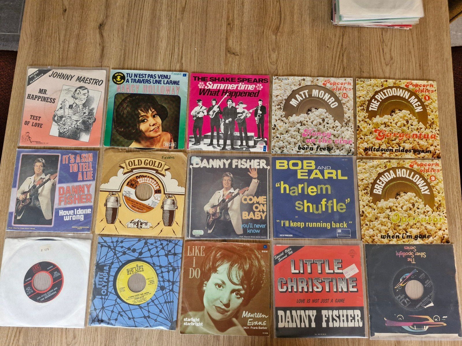 lot 300 singels (3), Cd's en Dvd's, Ophalen