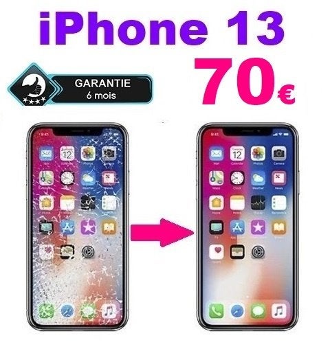 Remplacement / Réparation écran iPhone 13 au meilleur prix, Enlèvement, Samsung