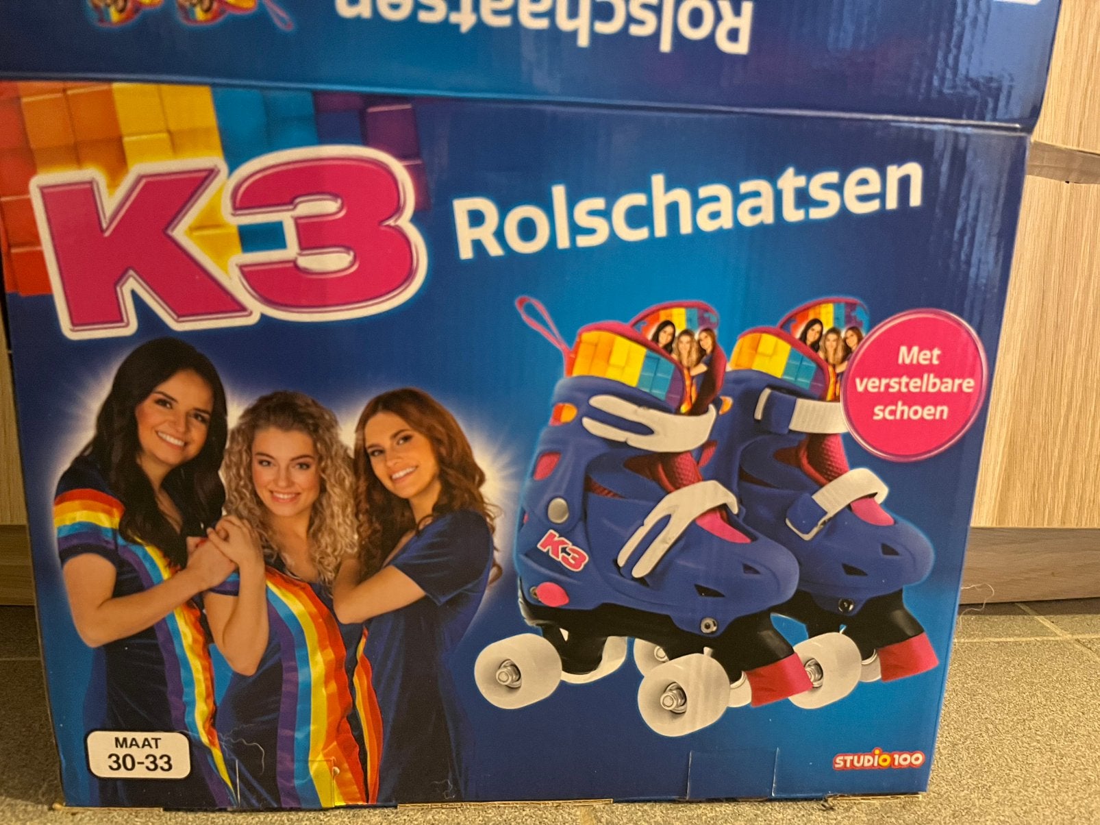 K3 rolschaatsen maat 30-33, Ophalen, Verstelbaar, Nieuw, Kinderen