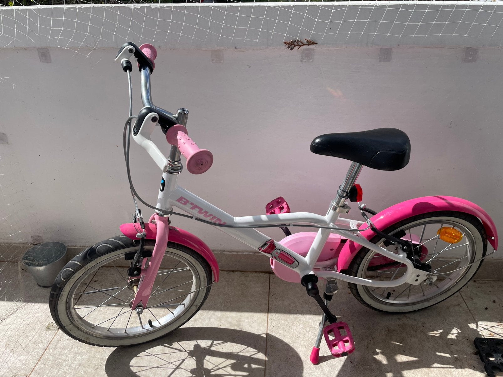 Vélo fille 5-8 ans BTWIN, Enlèvement, Utilisé, Frein sur jante, 16 à 20 pouces