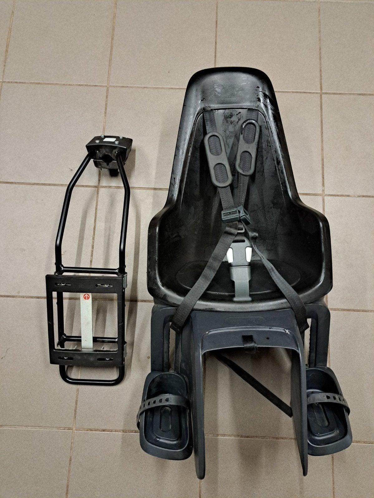 Siège de vélo, Enlèvement