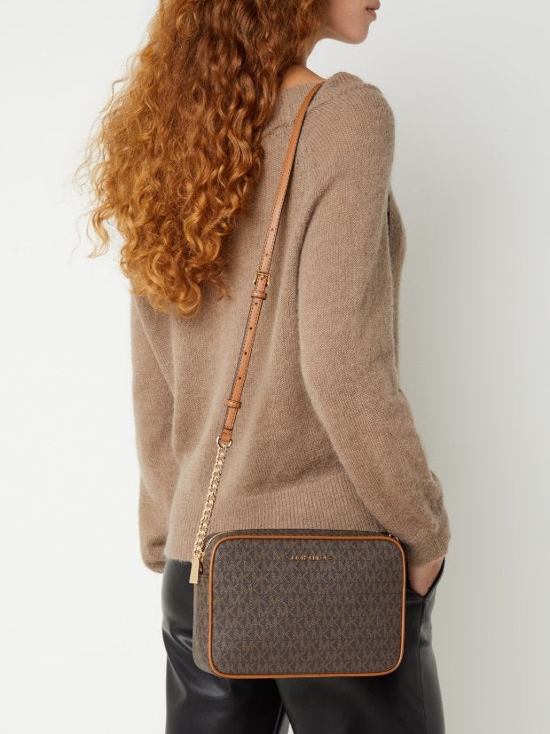Jet set cross body tas Michael Kors, Handtassen en Accessoires, Tassen | Damestassen, Ophalen of Verzenden, Zo goed als nieuw
