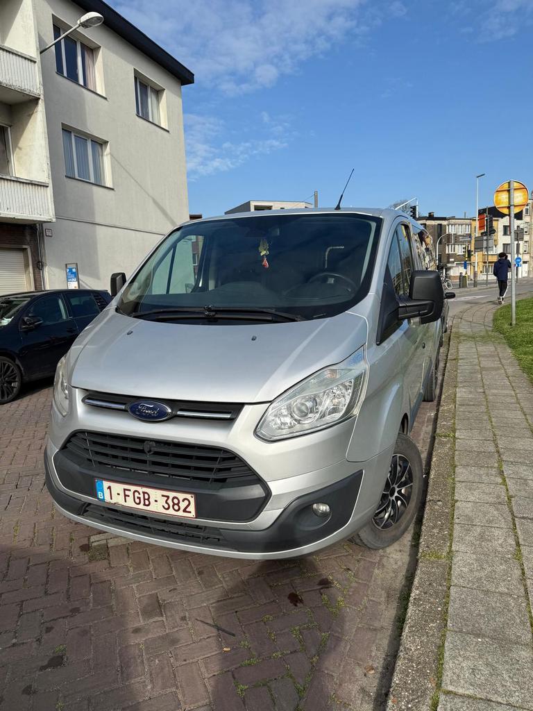 Ford Custom Tourneo 2.2, 9-zitplaatsen, Auto's, Ford, Particulier, Transit, ABS, Airbags, Airconditioning, Alarm, Bluetooth, Boordcomputer