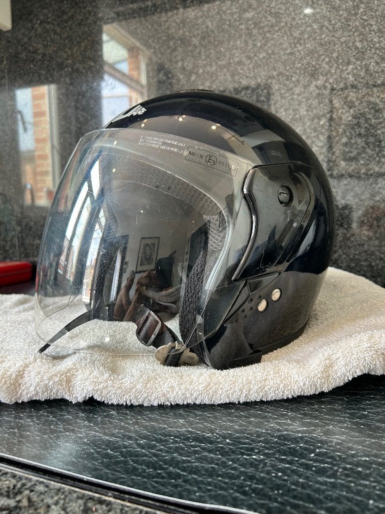 Vespa motor helm maat 57-58, Ophalen of Verzenden, Zo goed als nieuw, Large