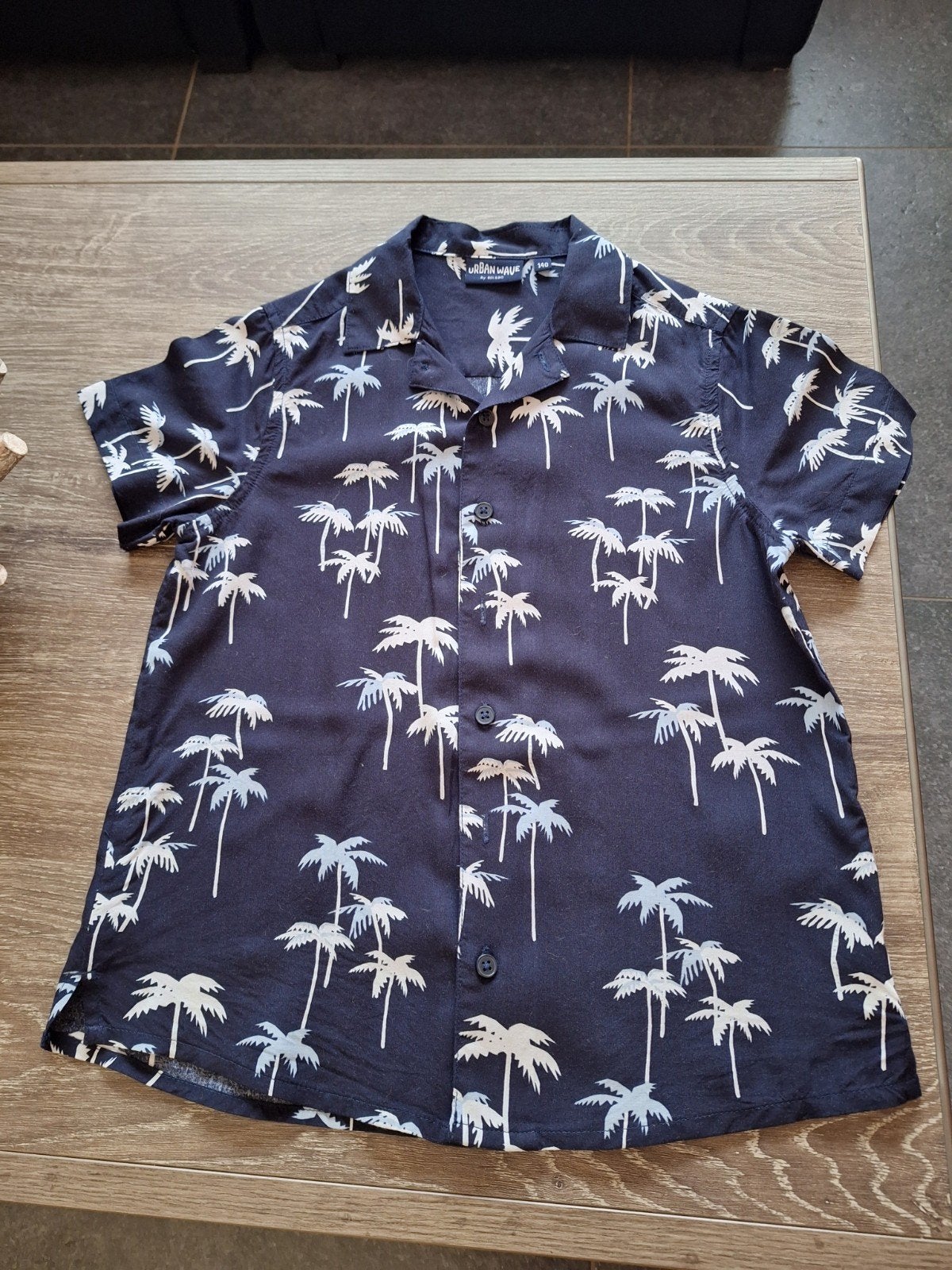 *Hemd lente / zomer - Bel & Bo - maat 140 mooie staat, Ophalen, Overhemd of Blouse, Zo goed als nieuw, Jongen