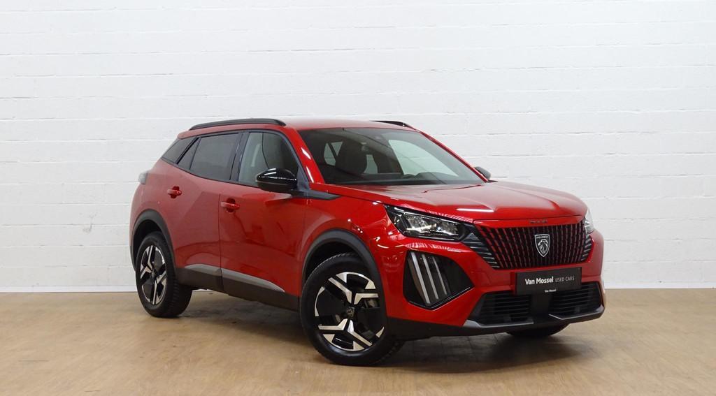 Peugeot 2008 1.2 HYBRID 136 e-DSC6 Allure, Auto's, Stof, Zwart, 136 pk, 5 zetels