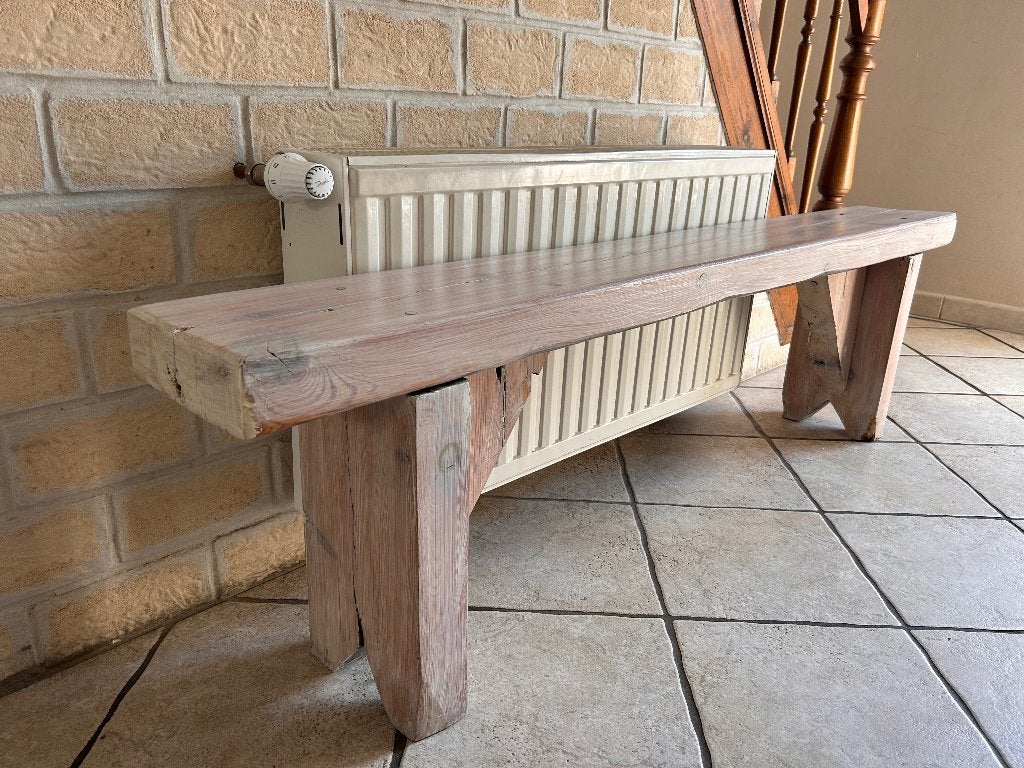Houten bankje, Antiek en Kunst, Ophalen