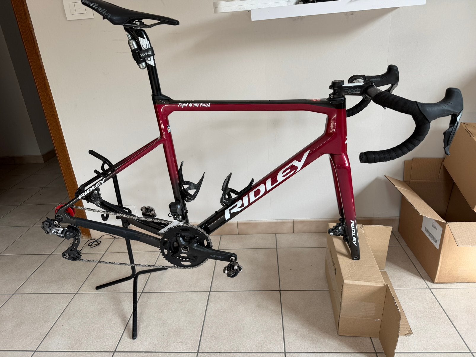Ridley, Grifn Shimano GRX Di2, Fietsen en Brommers, Carbon, Heren, Nieuw, Ophalen of Verzenden