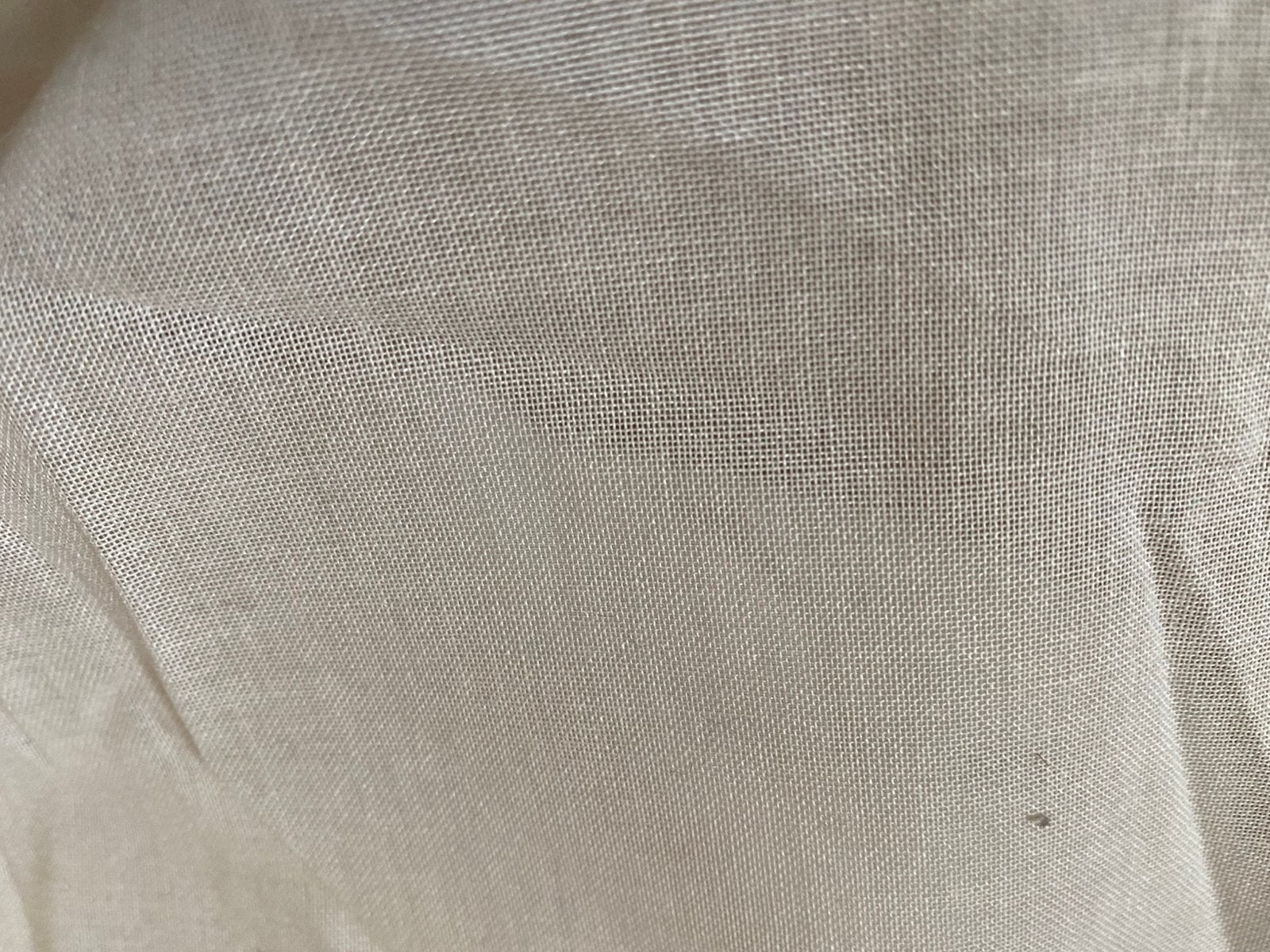 Lichtdoorlatende stof 10m, 120 cm of meer, Beige, Ophalen of Verzenden, Nieuw