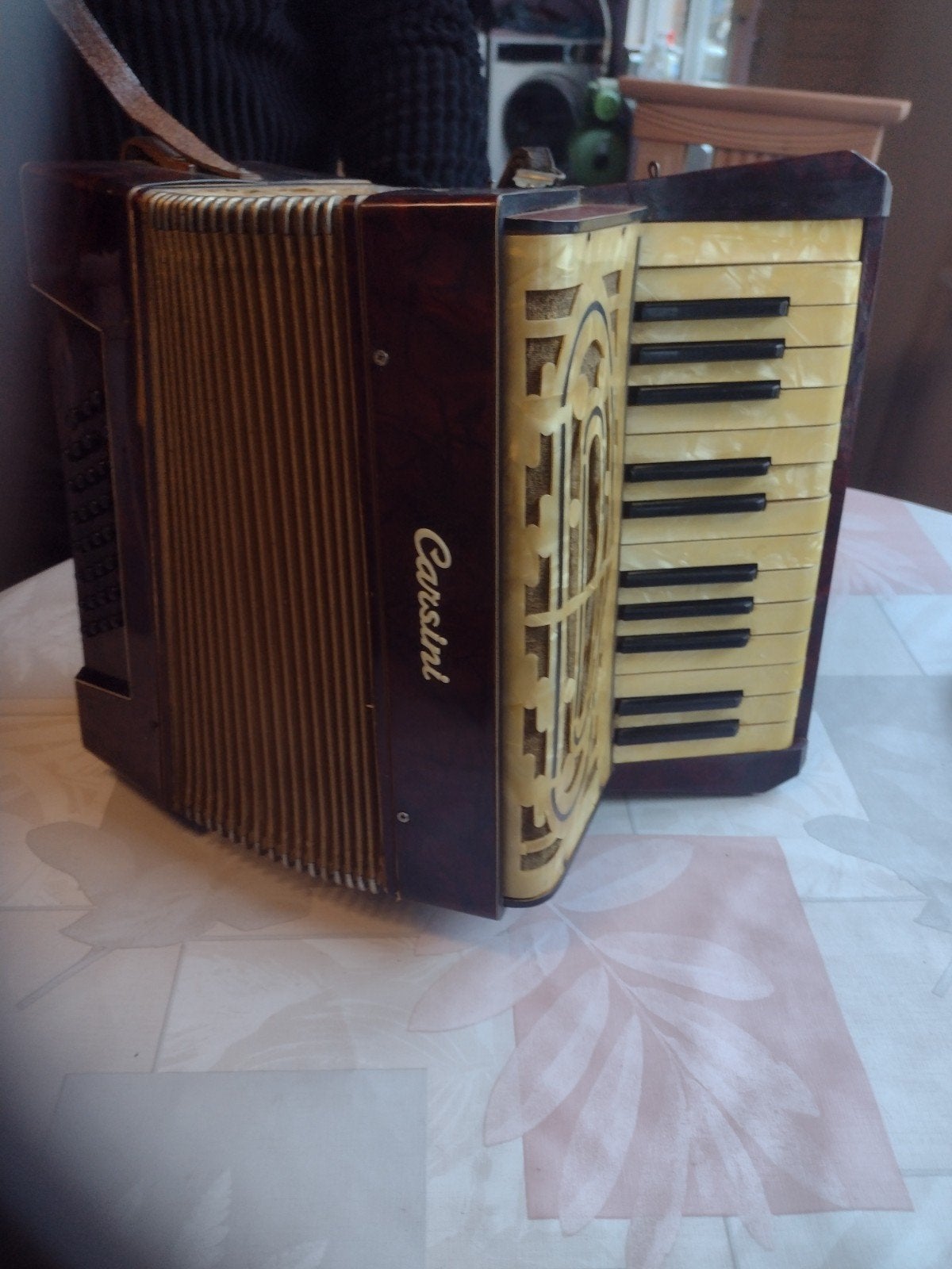 Carlo carini accordeon, Musique & Instruments, Enlèvement, Avec valise