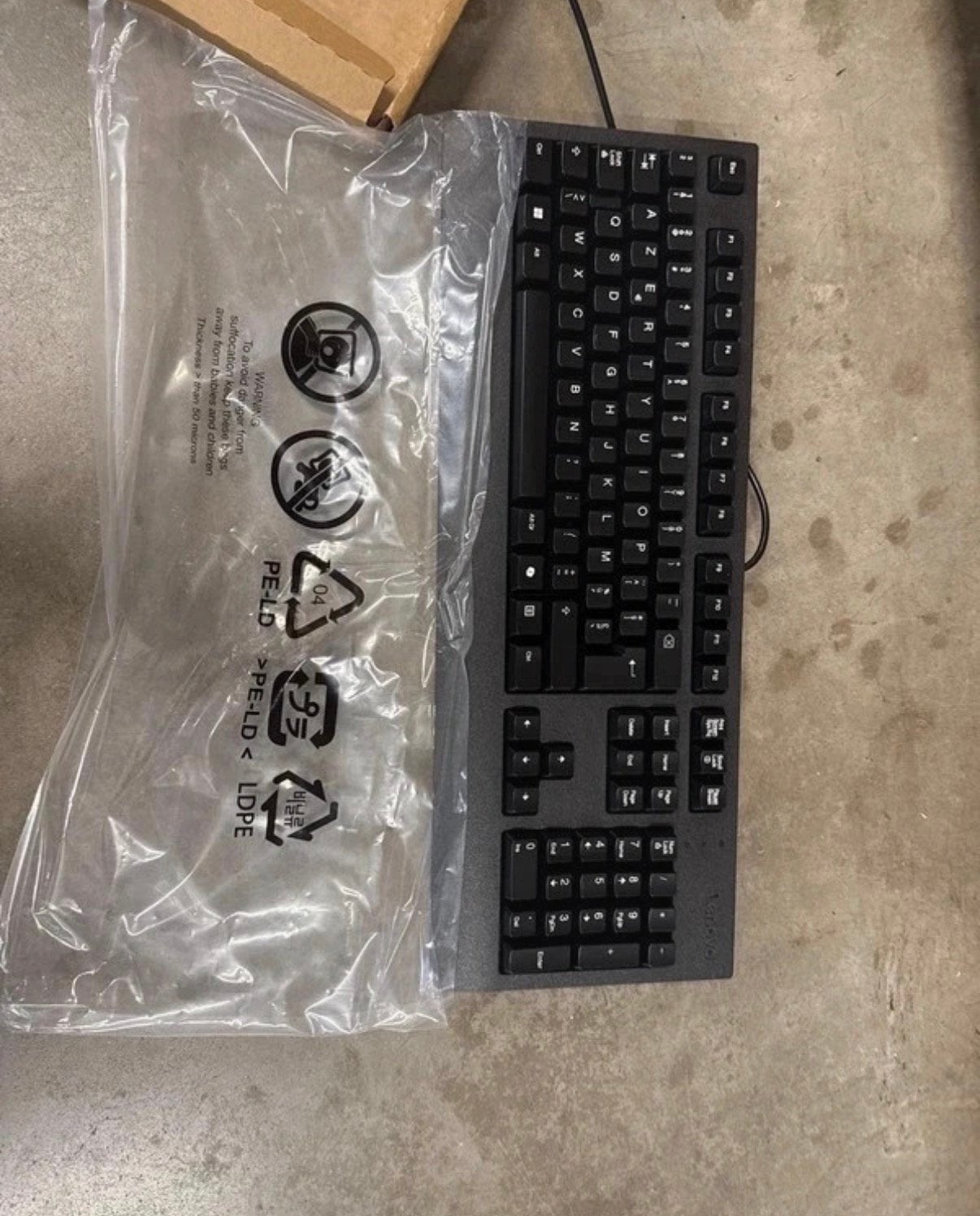 Lenovo toetsenbord, Enlèvement, Azerty, Neuf, Filaire