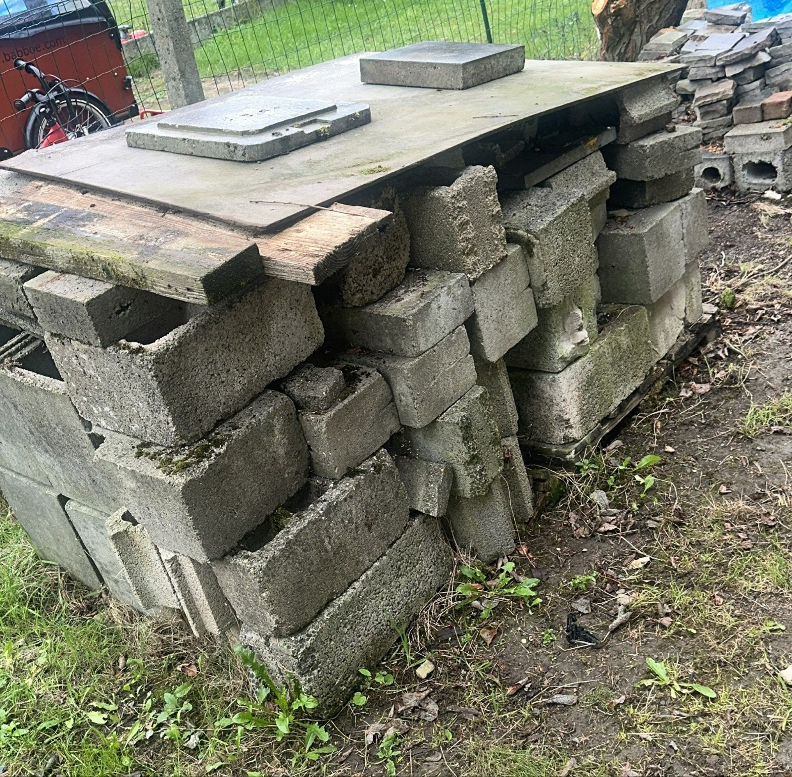 Betonblokken, Doe-het-zelf en Bouw, Ophalen
