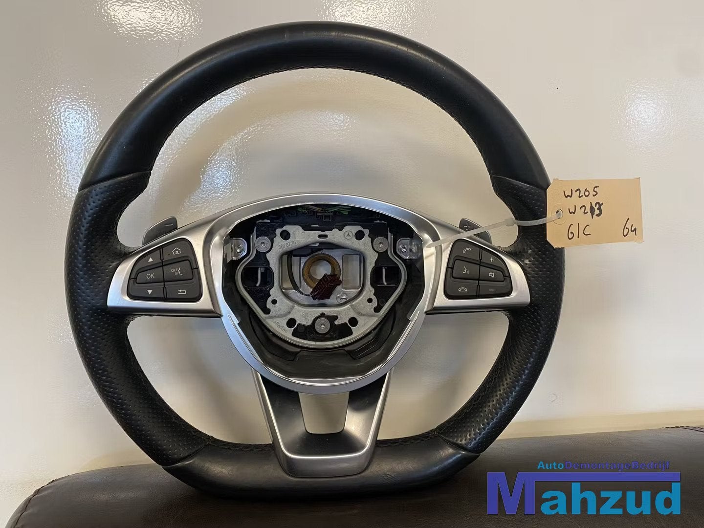 MERCEDES W205 W213 GLC Leer stuurwiel stuur sportstuur, Auto-onderdelen, Besturing, Gebruikt, Mercedes-Benz AG, Mercedes-Benz