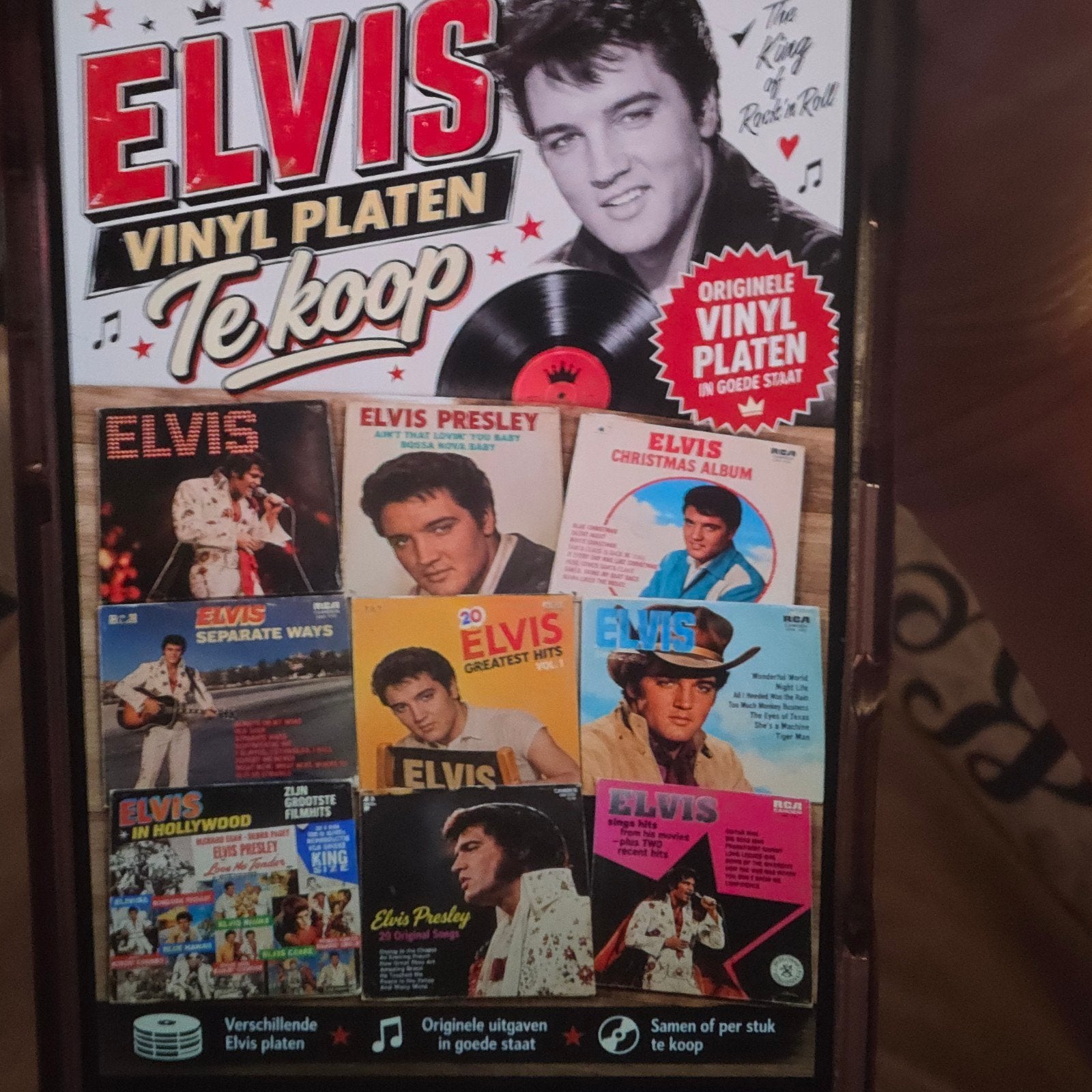 Elvis Presley, Cd's en Dvd's, Ophalen, Zo goed als nieuw