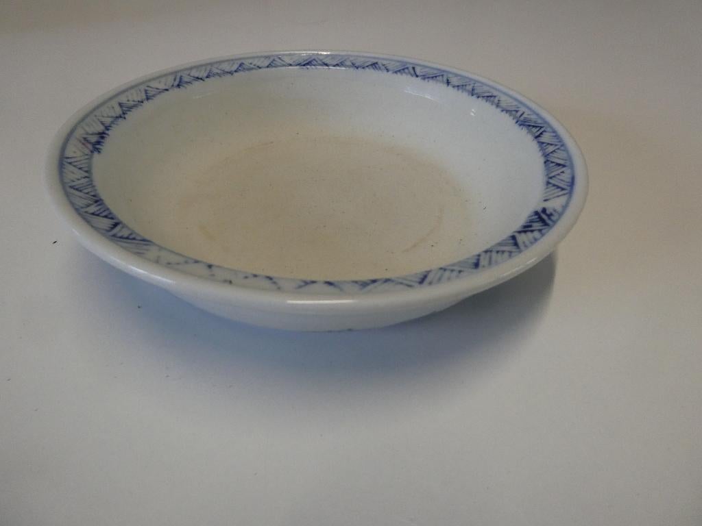 Bol en porcelaine pour pot de fleurs chinois, Enlèvement ou Envoi, Moins de 25 cm, Rond, Utilisé