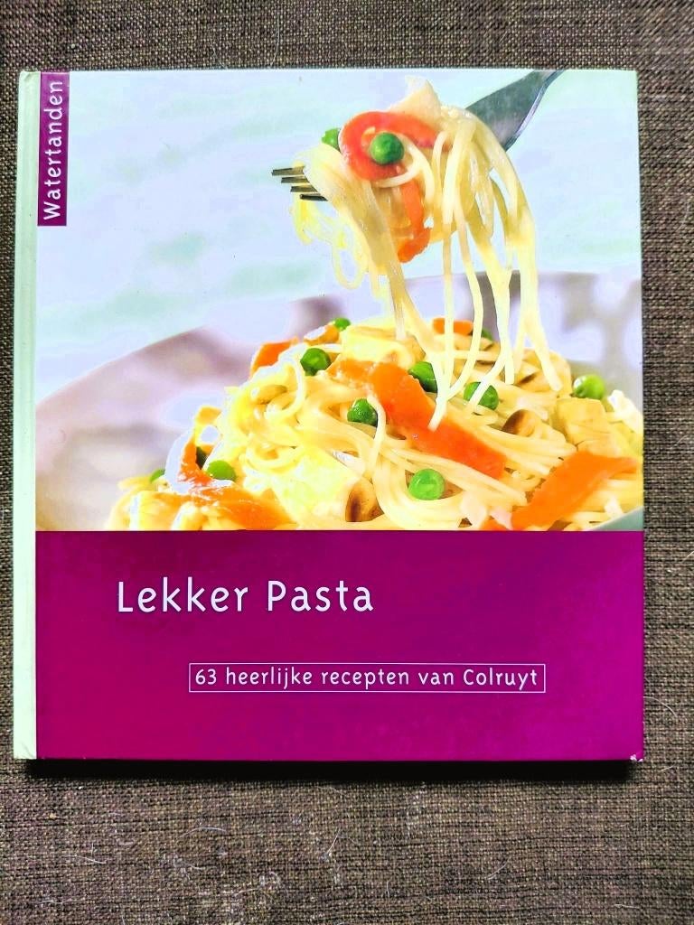 Colruyt kookboek “Lekker Pasta” 63 recepten mooie staat, Boeken, Ophalen of Verzenden