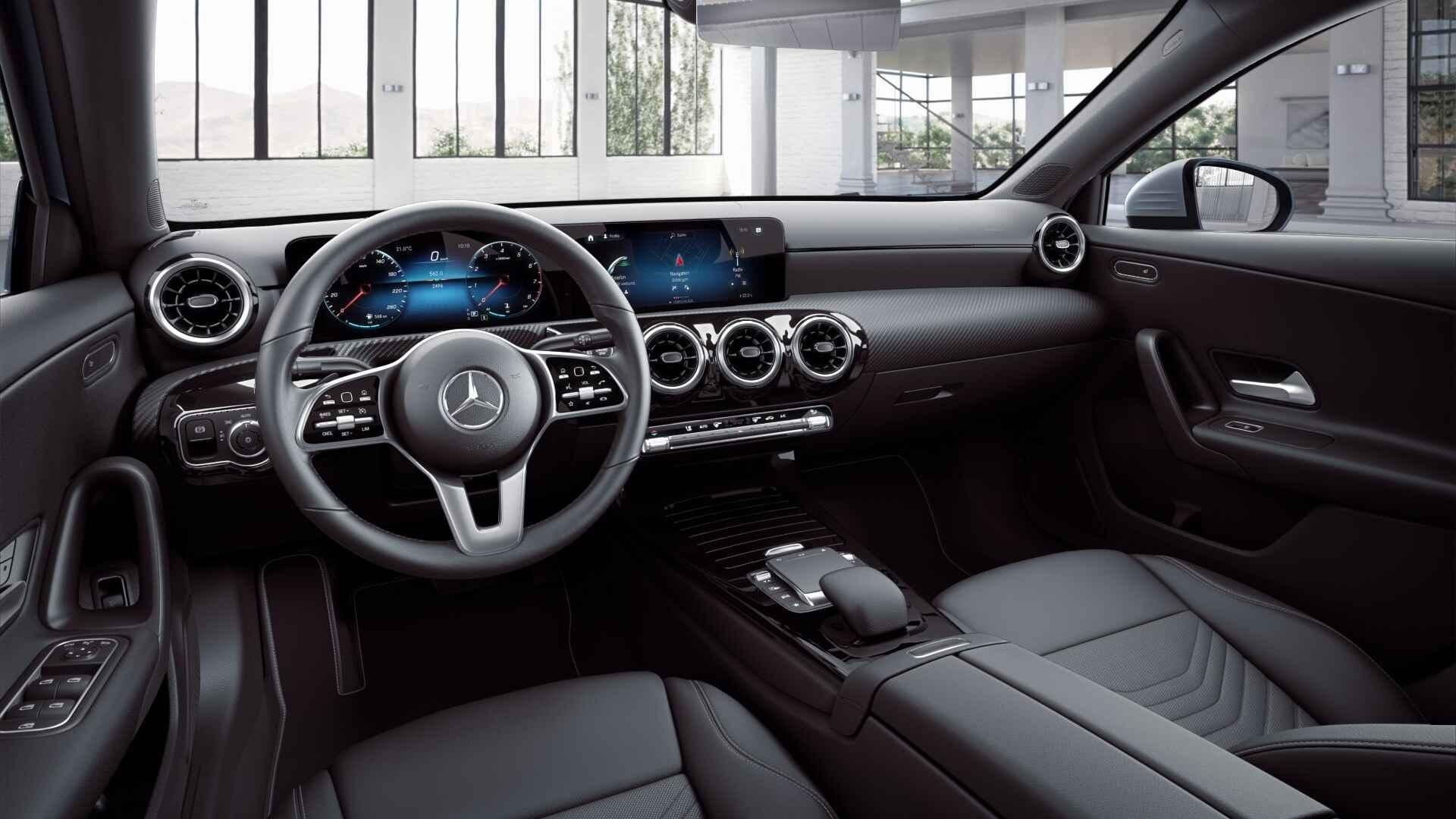 Mercedes-Benz A-Klasse 180 Berline Business Line | Verwarmde, Autos, 100 kW, Classe A, 4 portes, Entreprise
