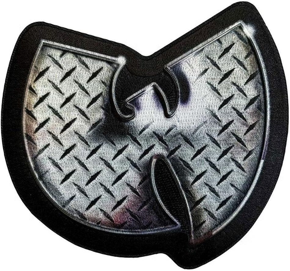Wu-Tang Clan Steel Logo- Patch officiële merchandise, Ophalen of Verzenden, Nieuw