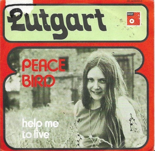 vinylsingle lutgart-peacebird-, Cd's en Dvd's, Ophalen of Verzenden, Gebruikt, 7 inch, Overige typen