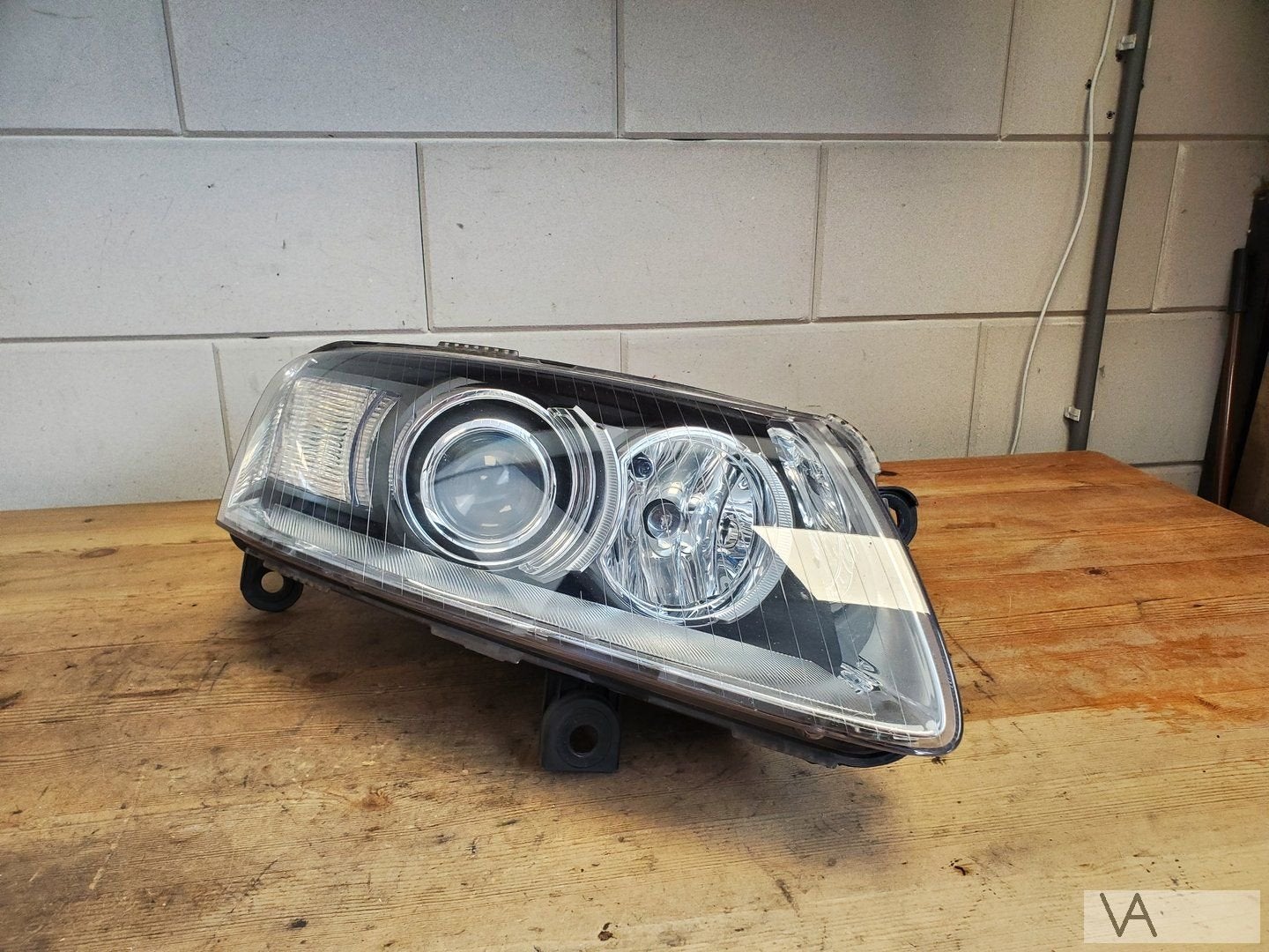 Audi A6 4f 2004 - 2009 xenon koplamp rechts met bochtlicht, Auto-onderdelen, Gebruikt, -, -, -