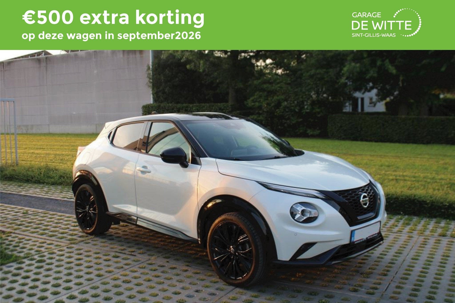 Nissan Juke Black Edition 114 DIG-T DCT (Automaat), Auto's, Nissan, Automaat, Stof, Gebruikt, Zwart