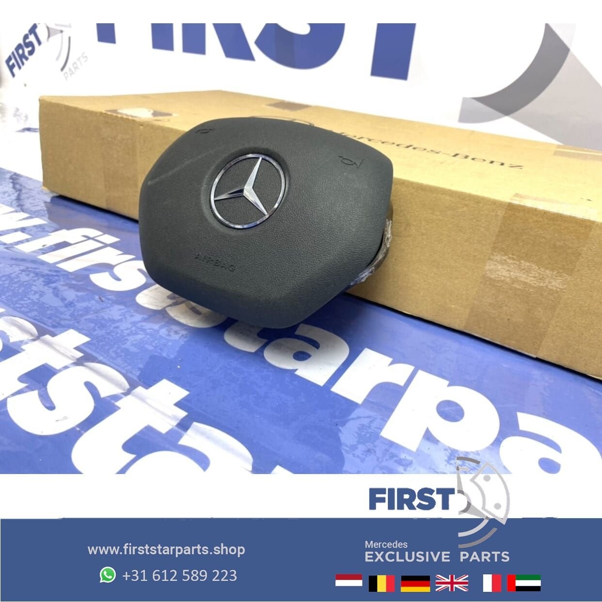 W246 W166 X166 B ML GL GLE GLS Klasse STUURAIRBAG origineel, Utilisé, -, -, Enlèvement ou Envoi
