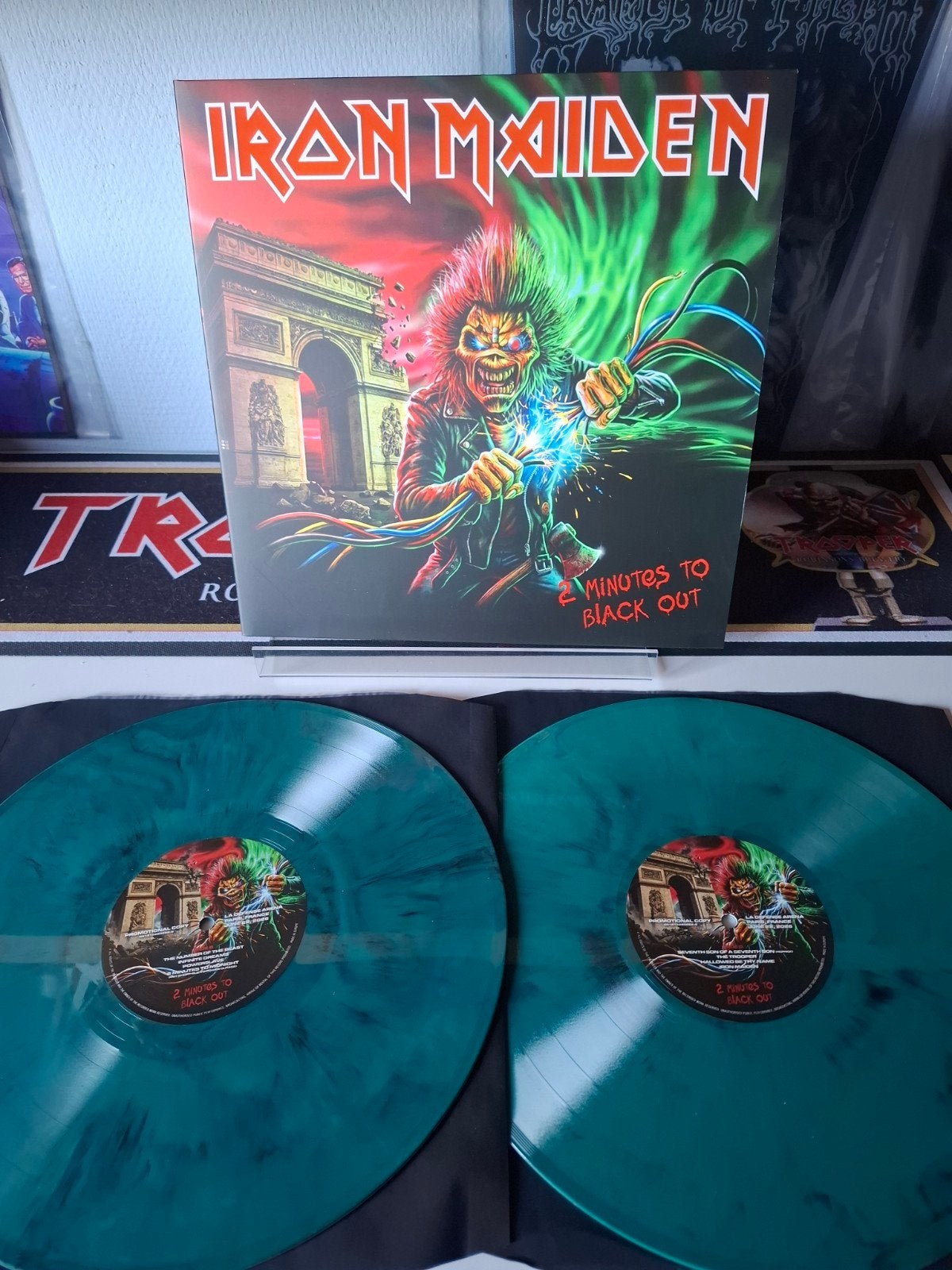 Iron maiden-2 minutes to black out, Enlèvement ou Envoi, Neuf, dans son emballage, 12 pouces, Double LP