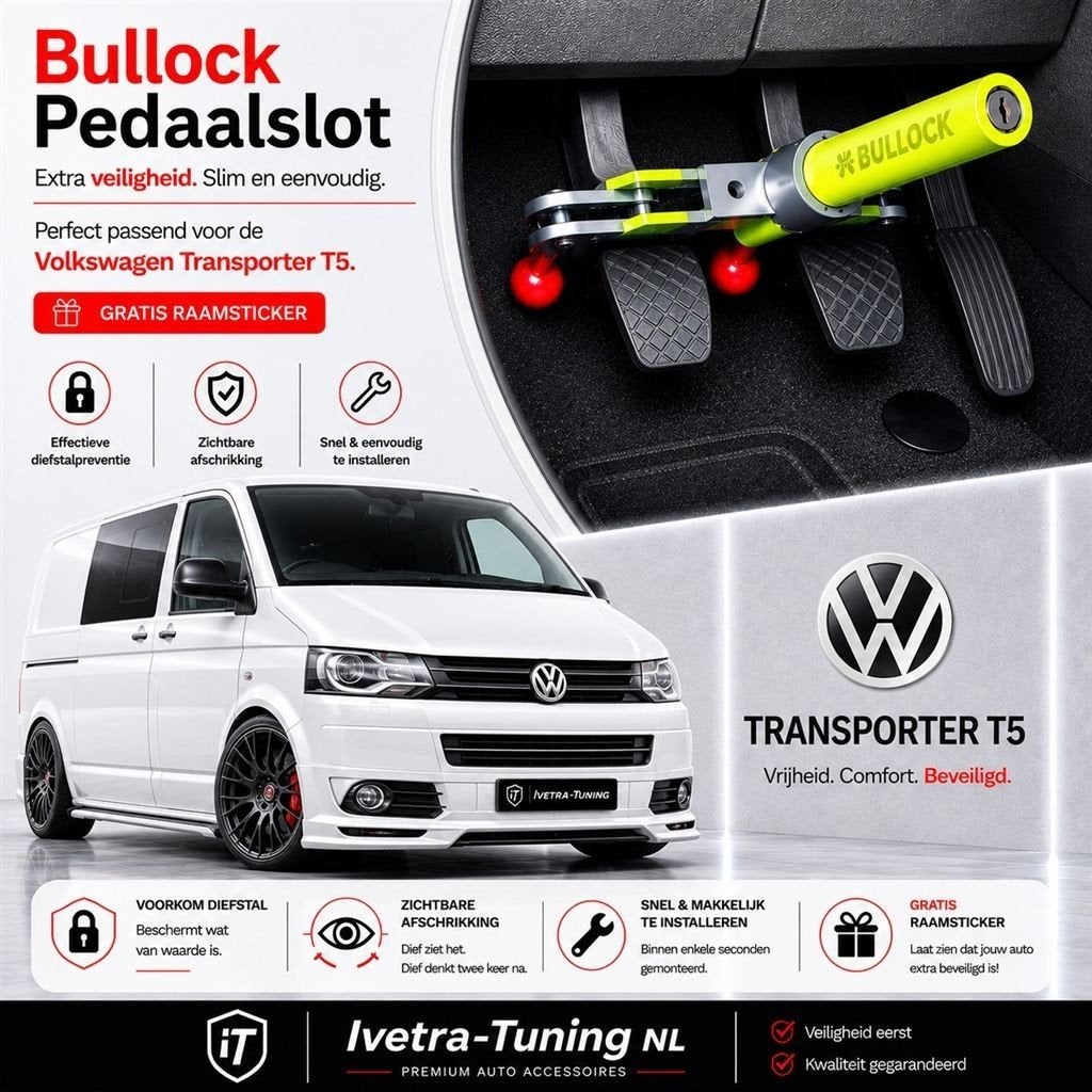 Pedaalslot VW Transporter T5 | Pedaalslot VW Transporter T6, Ophalen of Verzenden, Nieuw