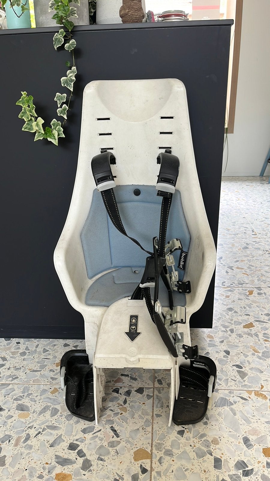 Kinderzitje achterop de fiets, Ophalen, Gebruikt