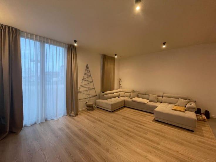 Modulaire zetel met elektrisch uitschuifbaar middenstuk, 300 cm of meer, Ophalen of Verzenden, Zo goed als nieuw, 150 cm of meer