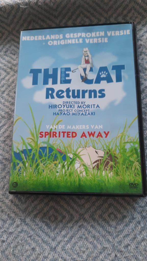 The cat returns (DVD,  Studio Ghibli), Tekenfilm, Ophalen of Verzenden, Zo goed als nieuw, Alle leeftijden