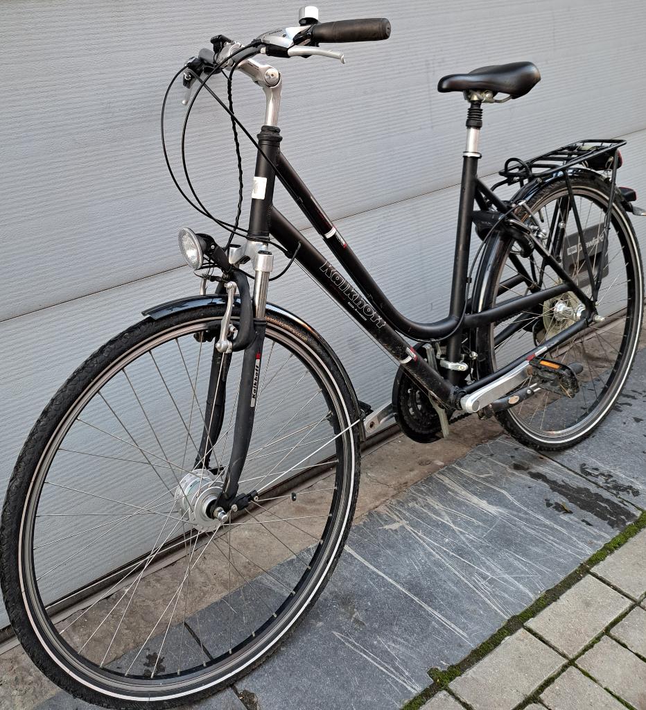 kalkhoff 28" Touring/Trekking bike nickel prix350€0489813734, 28 inch, Velgrem, Meer dan 20 versnellingen, Ophalen