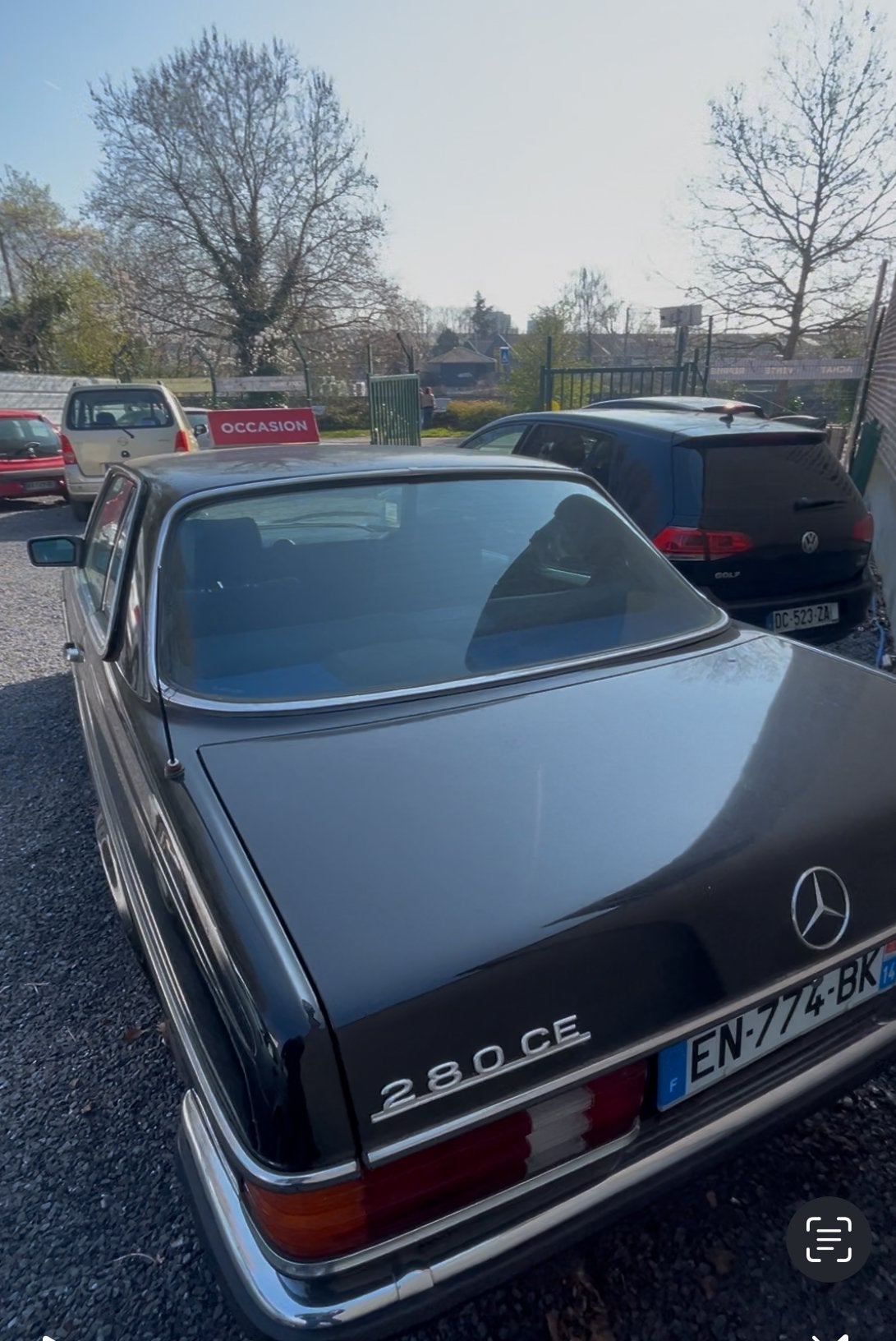 A vendre mercedes 280Ce annee 1981, Autos, 185 kW, Achat, Boîte manuelle, 5 places