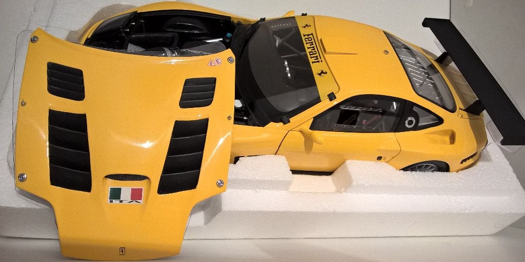 1/18 Ferrari 575 GTC Evoluzione 2005 Kyosho 08392C, Hobby & Loisirs créatifs, Voitures miniatures | 1:18, Enlèvement ou Envoi
